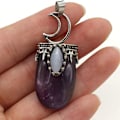 Miniatyrbillede 2 af 8: Crystal Quartz Stone Udsøgt Stone Specifik Blandet