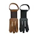 Miniatyrbillede 7 af 9: Bueskydningshandsker 3 Finger Tab Guard SORT Black