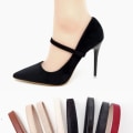 Miniatyrbillede 8 af 10: Anti-Løs Sko Bælte Faste Sko Rem SUEDE SORT SUEDE SORT suede black