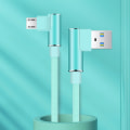 Miniatyrbilde 10 av 10: 2 stk Datakabel Ladekabel HVIT TYPE C TYPE C White Type C-Type C