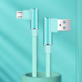Miniatyrbillede 10 af 10: 2 Stk Datakabel Ladekabel HVID MICRO USB MICRO USB White Micro USB-Micro USB