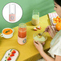 Miniatyrbilde 8 av 8: Juice Blender Electric Frukt Juicer USB Oppladbar rosa