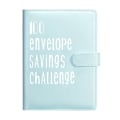 Miniatyrbild 8 av 10: 100 Days Envelope Challenge Binder Savings Book BLÅ blue