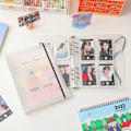 Miniatyrbillede 6 af 9: A5 Ringbind Ring Saml Bog Idol Photo Organizer MED LETTER with letter shell