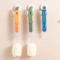 Miniatyrbillede 3 af 10: Flaskekoplåg Brush Cleaner Tools BLÅ blue