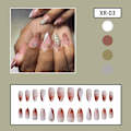 Pikkukuva 3 / 9: Almond Fake Nails Tekokynnet XR-03 XR-03 XR-03
