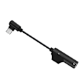 Miniatyrbillede 1 af 10: USB C DAC Adapter Høretelefon Adapter SORT Black