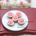 Miniatyrbillede 5 af 10: Dukkehus Dessertstativ Dim Sum Fad DIM SUM FAD DIM SUM FAD dim sum dish