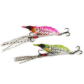 Miniatyrbillede 3 af 10: 2 Stk Rejelokker Minnow Fiskelokke GULD 11G gold 11g
