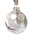 Miniatyrbillede 4 af 8: Angel Feather Ball Transparent Ball Pendant MAND MAN husband