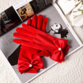 Pikkukuva 4 / 10: Morsiushanskat Short Gloves MUSTA Black