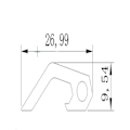 Miniatyrbillede 2 af 10: 4 stk. flaske ølåbner nøglering TITANIUM ALLOY TITANIUM ALLOY Titanium Alloy