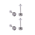 Miniatyrbillede 1 af 10: 4 Stk Ørepropper Øremålere Expander 1MM 1MM