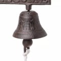 Miniatyrbillede 5 af 10: Støbejernsklokke Retro dørklokke B B B