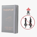 Miniatyrbillede 6 af 10: RFID Passport Cove Passport Protector SORT Black