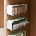 Miniatyrbild 10 av 10: Väggmonterad Förvaringslåda Underkläder Förvaringslåda VIT White