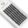Miniatyrbild 4 av 9: Individuella klusterfransar Lash Clusters 12MM 12MM 12MM