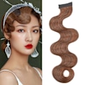 Pikkukuva 8 / 9: Hair Piece Retro otsatukka TUMMAN RUSKEA dark brown