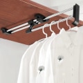 Miniatyrbilde 10 av 10: Kleshenger Top Mount Garderobestang 250MMB B 250mmB