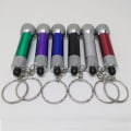 Miniatyrbillede 8 af 10: LED lommelygte lommelygte SORT black