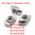 Miniatyrbild 7 av 10: 10st hammarformade muttrar T muttrar M340 SERIES 40 SERIES M340 Series