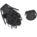 Pikkukuva 1 / 9: Pitkät hiukset peruukki Claw Clip BLACK BINDING STYLE BINDING STYLE black binding style-binding style