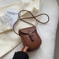 Miniatyrbillede 1 af 10: Crossbody Bag Skuldertaske BRUN brown