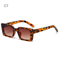 Pikkukuva 1 / 10: Neliönmuotoiset aurinkolasit Leopard aurinkolasit C7 C7 C7