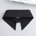 Miniatyrbillede 7 af 10: Skjorte Fake Collar Tøj Tilbehør SORT Black
