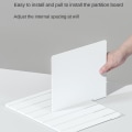 Miniatyrbild 8 av 10: Förvaringspartition Hyllavdelare WHITE L White L