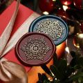 Miniatyrbilde 6 av 10: 1 stk lakkforsegling juletema STIL 2-2,5 CM STIL 2-2,5 CM Style 2-2.5cm