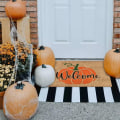 Miniatyrbilde 6 av 10: Happy Fall Dørmatte Velkommen Dørmatte DESIGN 1 DESIGN 1 Design 1