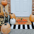 Miniatyrbillede 6 af 10: Happy Fall dørmåtte Velkommen dørmåtte DESIGN 2 DESIGN 2 Design 2