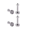 Miniatyrbillede 1 af 10: 4 Stk Ørepropper Øremålere Expander 2MM 2MM