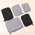 Miniatyrbillede 5 af 10: Digital opbevaringstaske Datakabelorganizer SORT 1 1 black 1-1