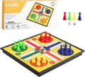 Magnetiskt hopfällbart Ludo-spel för sällskap