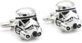 Star Wars Stormtrooper Herr Nyhet Silver Zinklegering Manschettknappar + Presentpåse_CP (LGL)