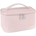 Pink Makeup Bag Large Cosmetic Bag Portable Organizer Waterproof