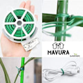 Miniatyrbild 3 av 4: MAVURA Bindtråd »TRÄDGÅRD Omslagstråd Växtband Spänntråd Växttråd Trädgårdstråd Böjtråd Tråd Grön