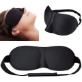 Miniatyrbillede 1 af 4: Sovemaske - MAVURA - ComfortSleep 3D - Uigennemsigtig - Justerbar - Blødt bomuld Svart