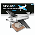 Miniatyrbild 1 av 4: MAVURA Luftrenare STYLICO Bil luftfräschare solenergi Diffuser för flygplan + Doft av eteriska oljor Mini solflygplan