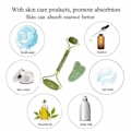 Miniatyrbild 4 av 4: Jade ansiktsrullemassör MAVURA - Anti-aging - Anti-rynkor Grön