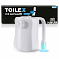 Miniatyrbillede 1 af 4: LED toiletlys med bevægelsessensor Toiletsæde Toiletsæde natlys