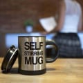 Miniatyrbild 3 av 4: MAVURA mugg »Auto-omrörande mugg Självrörande mugg i rostfritt stål Kaffemugg Kaffemugg Termomugg