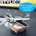 Miniatyrbild 2 av 4: MAVURA Luftrenare STYLICO Bil luftfräschare solenergi Diffuser för flygplan + Doft av eteriska oljor Mini solflygplan
