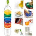 Miniatyrbild 2 av 4: MAVURA flerfunktionsmatberedare MagicBottle 8in1 mångsidigt köksredskap Tratt Pressrivjärn Måtskål Ostrivjärn