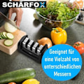 Miniatyrbild 2 av 4: Knivslipare - MAVURA - SCHÄRFOX - 3 nivåer - Ergonomisk - Razor-Sharp Precision