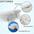 Miniatyrbild 2 av 4: Kudde - ORTOREX - FITSLEEP - Ergonomisk - Nackstöd - Optimal komfort