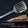 Miniatyrbild 4 av 4: MAVURA spatel »spade i rostfritt stål köksspatel grillspatel köttspatel silver spatel«