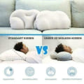 Miniatyrbillede 4 af 4: Sovepude, »MAVURALiving AirSleep 3D Ergonomisk sovepude All-Around Cloud Pude Nakkepude